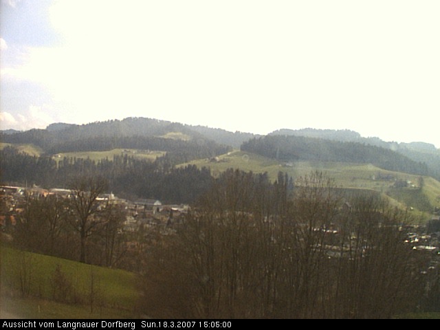 Webcam-Bild: Aussicht vom Dorfberg in Langnau 20070318-150500