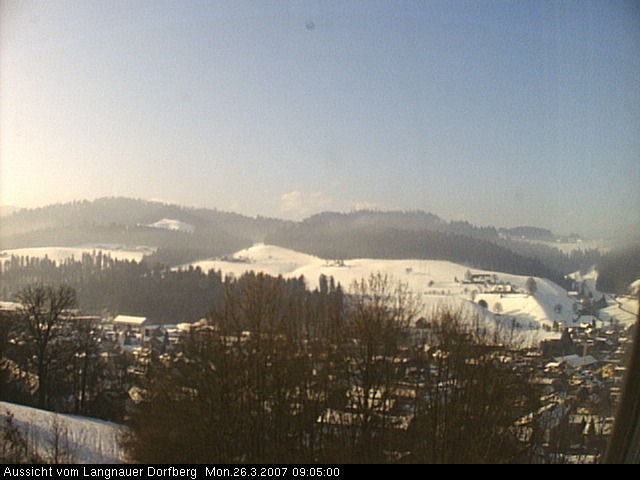 Webcam-Bild: Aussicht vom Dorfberg in Langnau 20070326-090500