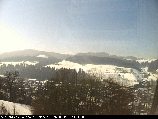 Webcam-Bild: Aussicht vom Dorfberg in Langnau 20070326-110500