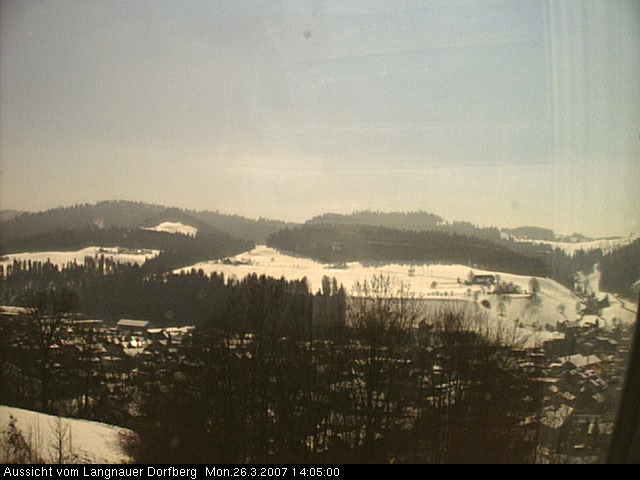 Webcam-Bild: Aussicht vom Dorfberg in Langnau 20070326-140500