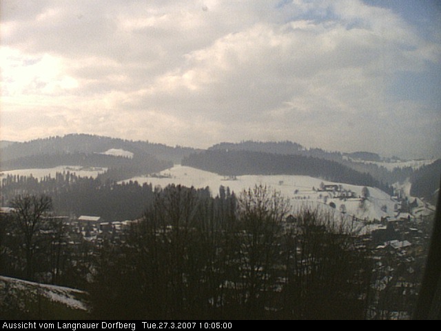 Webcam-Bild: Aussicht vom Dorfberg in Langnau 20070327-100500