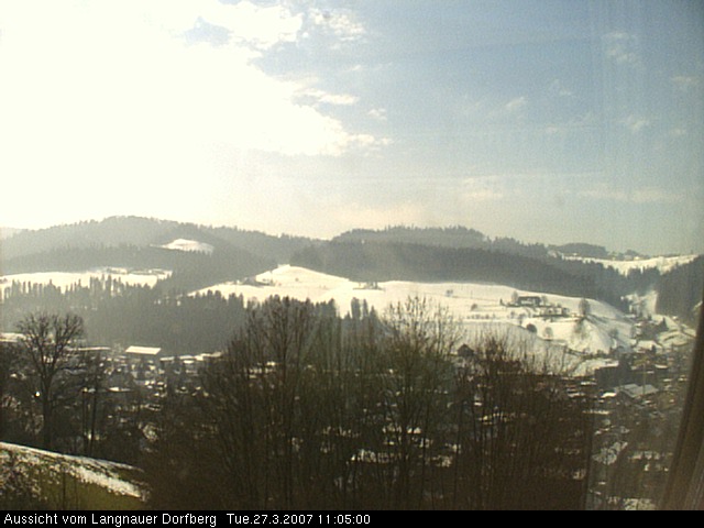 Webcam-Bild: Aussicht vom Dorfberg in Langnau 20070327-110500