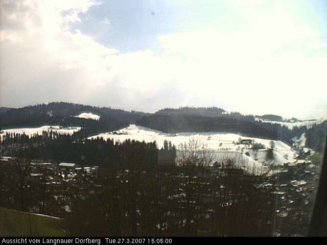 Webcam-Bild: Aussicht vom Dorfberg in Langnau 20070327-150500