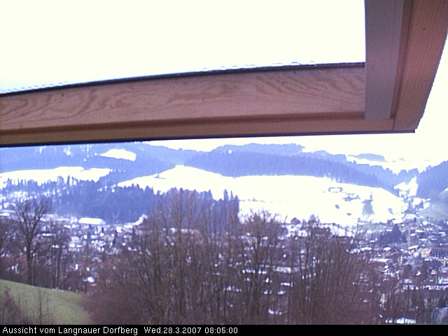 Webcam-Bild: Aussicht vom Dorfberg in Langnau 20070328-080500