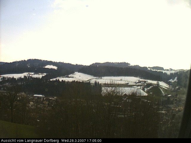 Webcam-Bild: Aussicht vom Dorfberg in Langnau 20070328-170500