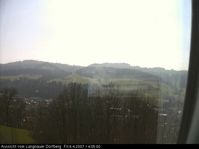 Webcam-Bild: Aussicht vom Dorfberg in Langnau 20070406-140500