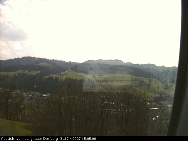 Webcam-Bild: Aussicht vom Dorfberg in Langnau 20070407-150500
