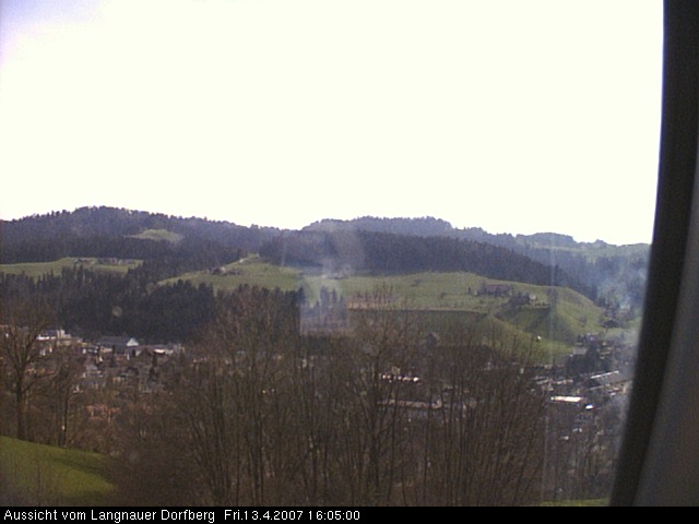 Webcam-Bild: Aussicht vom Dorfberg in Langnau 20070413-160500