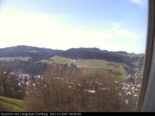 Webcam-Bild: Aussicht vom Dorfberg in Langnau 20070414-090500