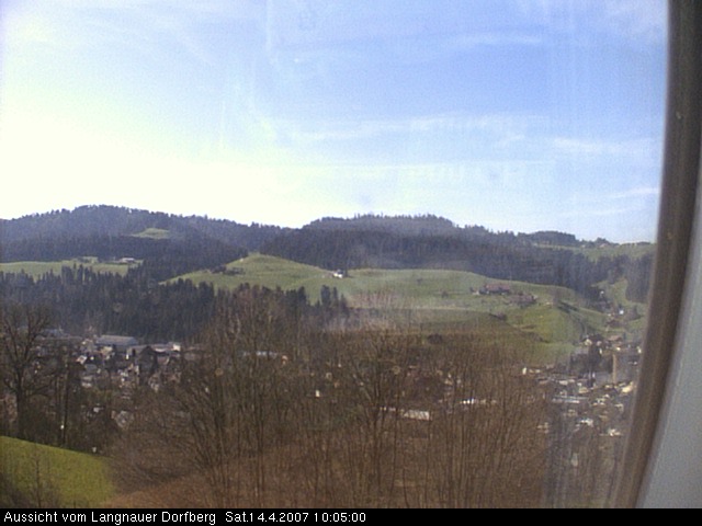 Webcam-Bild: Aussicht vom Dorfberg in Langnau 20070414-100500