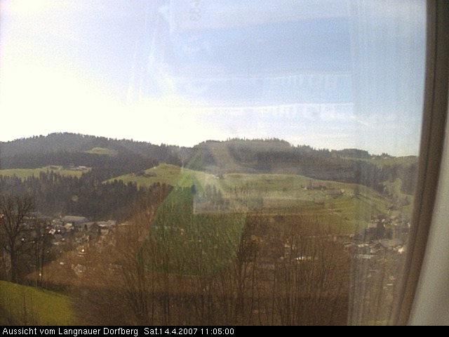 Webcam-Bild: Aussicht vom Dorfberg in Langnau 20070414-110500