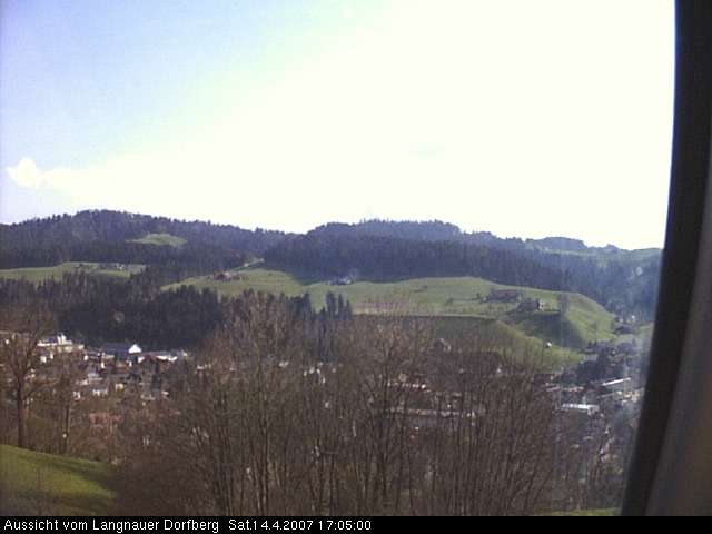 Webcam-Bild: Aussicht vom Dorfberg in Langnau 20070414-170500