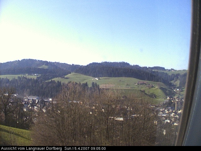 Webcam-Bild: Aussicht vom Dorfberg in Langnau 20070415-090500
