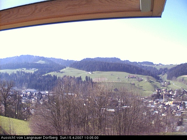 Webcam-Bild: Aussicht vom Dorfberg in Langnau 20070415-100500