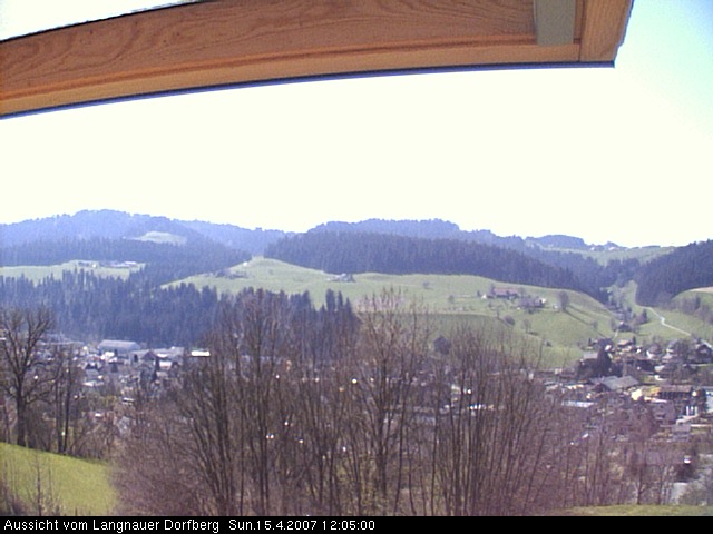 Webcam-Bild: Aussicht vom Dorfberg in Langnau 20070415-120500