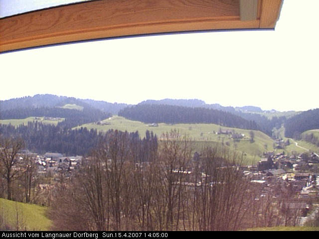 Webcam-Bild: Aussicht vom Dorfberg in Langnau 20070415-140500