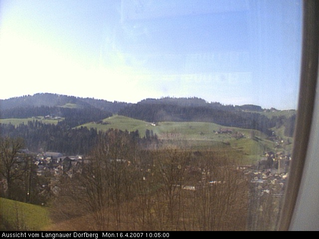 Webcam-Bild: Aussicht vom Dorfberg in Langnau 20070416-100500