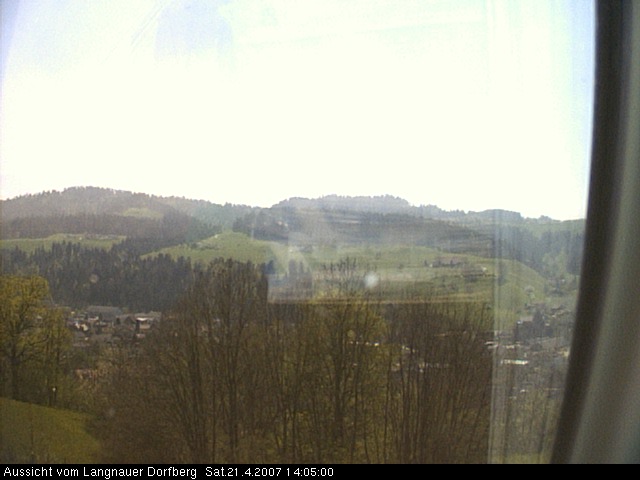 Webcam-Bild: Aussicht vom Dorfberg in Langnau 20070421-140500
