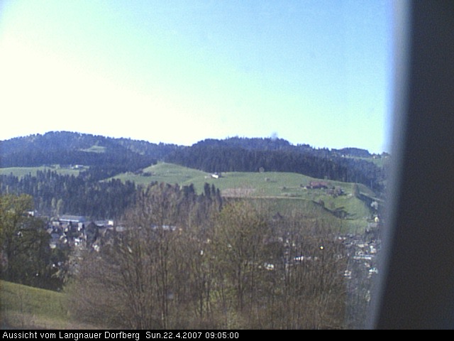 Webcam-Bild: Aussicht vom Dorfberg in Langnau 20070422-090500