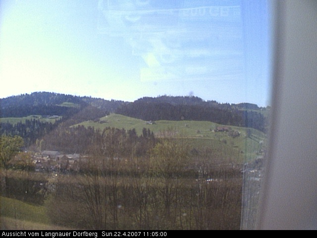 Webcam-Bild: Aussicht vom Dorfberg in Langnau 20070422-110500