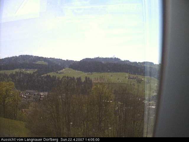 Webcam-Bild: Aussicht vom Dorfberg in Langnau 20070422-140500
