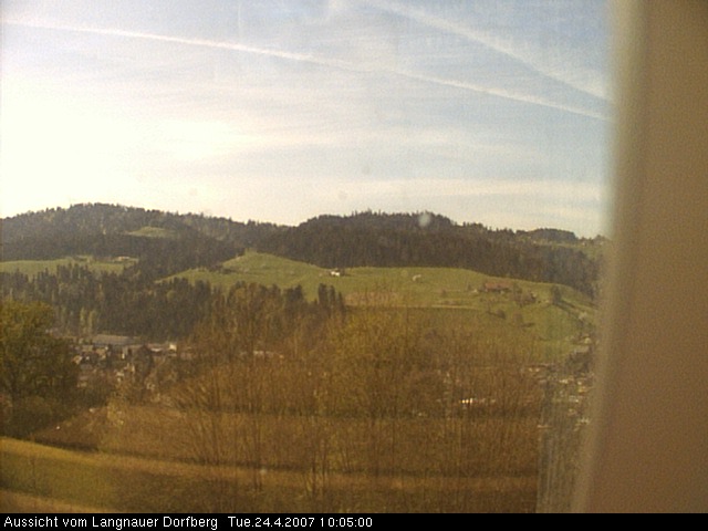 Webcam-Bild: Aussicht vom Dorfberg in Langnau 20070424-100500