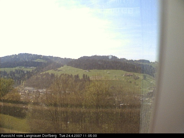 Webcam-Bild: Aussicht vom Dorfberg in Langnau 20070424-110500