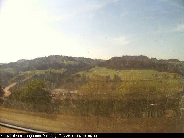 Webcam-Bild: Aussicht vom Dorfberg in Langnau 20070426-100500