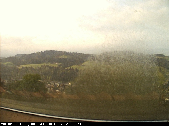 Webcam-Bild: Aussicht vom Dorfberg in Langnau 20070427-080500