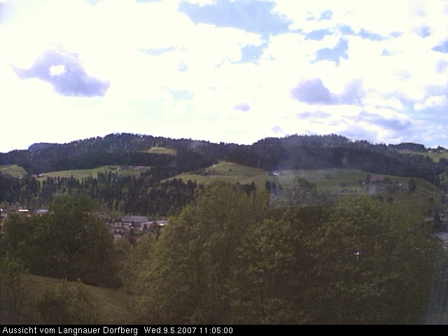 Webcam-Bild: Aussicht vom Dorfberg in Langnau 20070509-110500