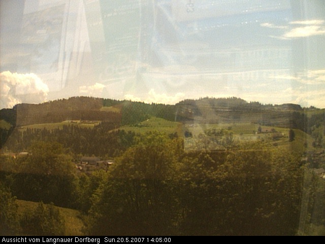 Webcam-Bild: Aussicht vom Dorfberg in Langnau 20070520-140500