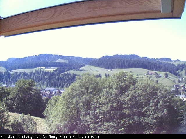 Webcam-Bild: Aussicht vom Dorfberg in Langnau 20070521-100500