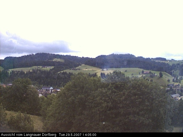 Webcam-Bild: Aussicht vom Dorfberg in Langnau 20070529-140500