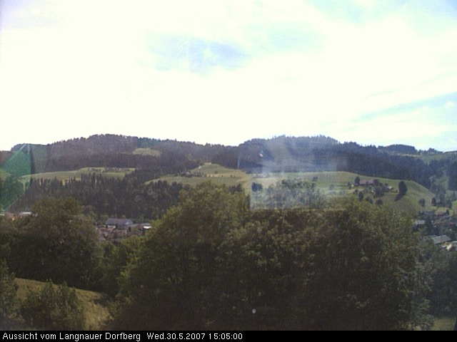 Webcam-Bild: Aussicht vom Dorfberg in Langnau 20070530-150500