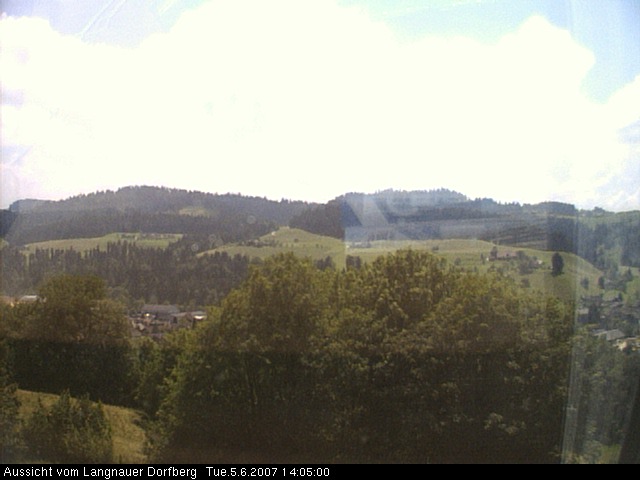 Webcam-Bild: Aussicht vom Dorfberg in Langnau 20070605-140500