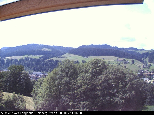 Webcam-Bild: Aussicht vom Dorfberg in Langnau 20070613-110500