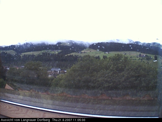 Webcam-Bild: Aussicht vom Dorfberg in Langnau 20070621-110500