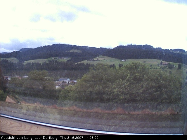 Webcam-Bild: Aussicht vom Dorfberg in Langnau 20070621-140500