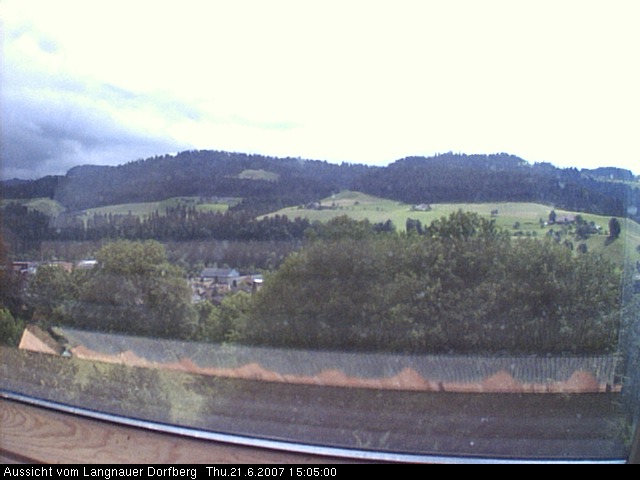 Webcam-Bild: Aussicht vom Dorfberg in Langnau 20070621-150500