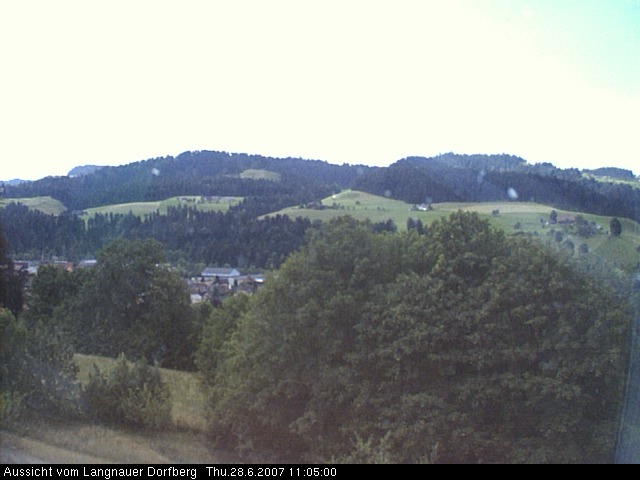 Webcam-Bild: Aussicht vom Dorfberg in Langnau 20070628-110500