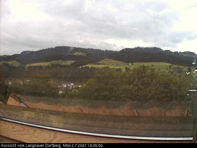 Webcam-Bild: Aussicht vom Dorfberg in Langnau 20070702-150500