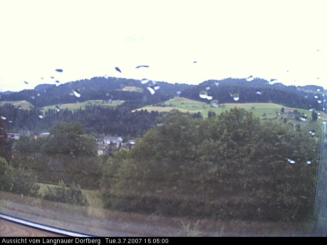 Webcam-Bild: Aussicht vom Dorfberg in Langnau 20070703-150500