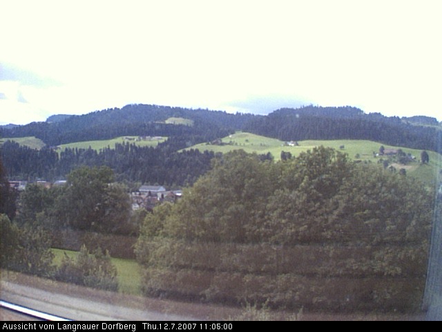 Webcam-Bild: Aussicht vom Dorfberg in Langnau 20070712-110500
