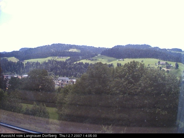 Webcam-Bild: Aussicht vom Dorfberg in Langnau 20070712-140500