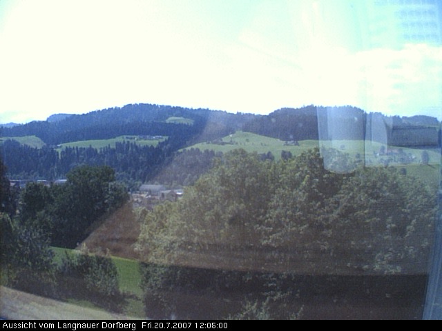 Webcam-Bild: Aussicht vom Dorfberg in Langnau 20070720-120500