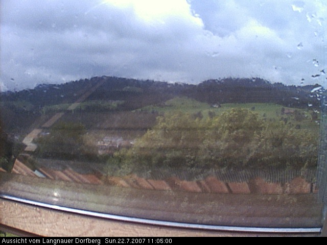Webcam-Bild: Aussicht vom Dorfberg in Langnau 20070722-110500