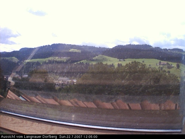 Webcam-Bild: Aussicht vom Dorfberg in Langnau 20070722-120500
