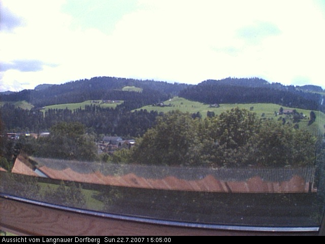 Webcam-Bild: Aussicht vom Dorfberg in Langnau 20070722-150500