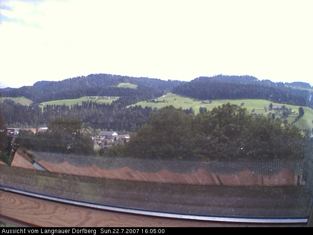 Webcam-Bild: Aussicht vom Dorfberg in Langnau 20070722-160500