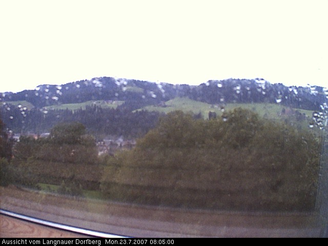 Webcam-Bild: Aussicht vom Dorfberg in Langnau 20070723-080500
